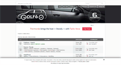 Desktop Screenshot of forum.golf6.pl